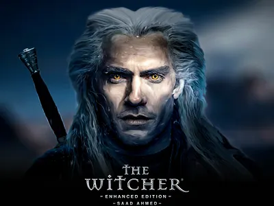 Witcher Digital Painting art character creative art creative design digital art digital concept digital painting graphic design photoshop the witcher