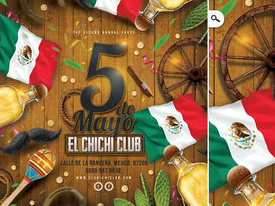 5 De Mayo Flyer event