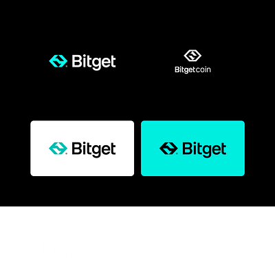 Bitget logotype concept bitget crypto cryptocurrency design logo logotype typography