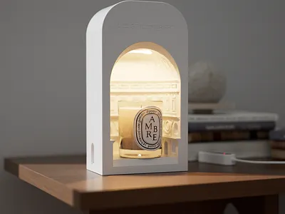 DECORATIVE WAX LAMP