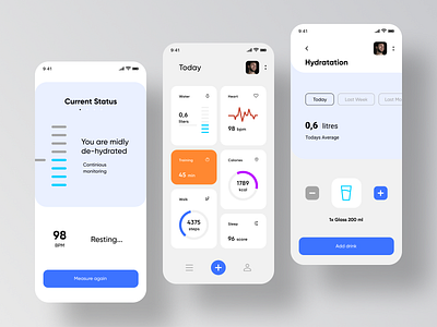 Sixty app concept app blue design illustration ui ux web