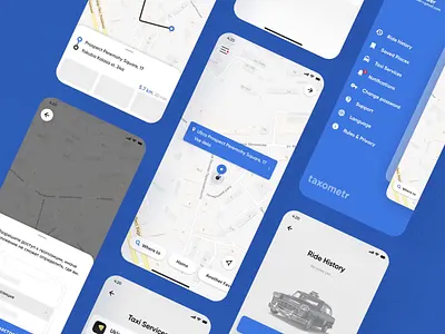 Taxi App app app design concept design inspiration interface location location app map mobile app ride taxi taxi app taxi booking taxi driver taxi ui uber uber app ui ux