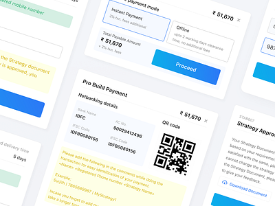 Multiple Payment Modes algo trading clean ui crypto fintech modes payment stock trading webapp website zerodha