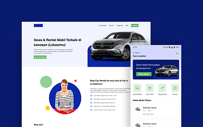 Car Rental app automotive car design mobile app rental ui ux web