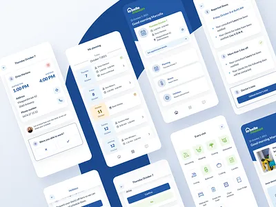 La Belle Maison UI branding conver conversational ui design scheduling ui ux design