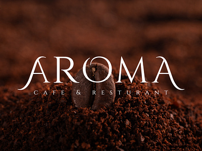 Cafe & Resturant | Logo Design branding brown cafe coffe shop coffee design drink graphic design identity logo logo design resturant vector