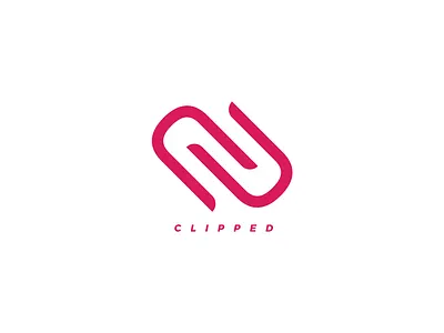 Clipped Logo branding design illustration logo logo branding logo design logo designer monogram personal logo