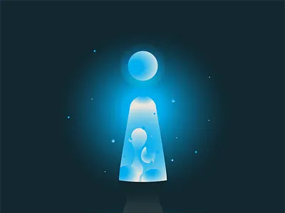 36 Days of Type – i 36 days of type design graphic design illustration illustrator lava lamp vector