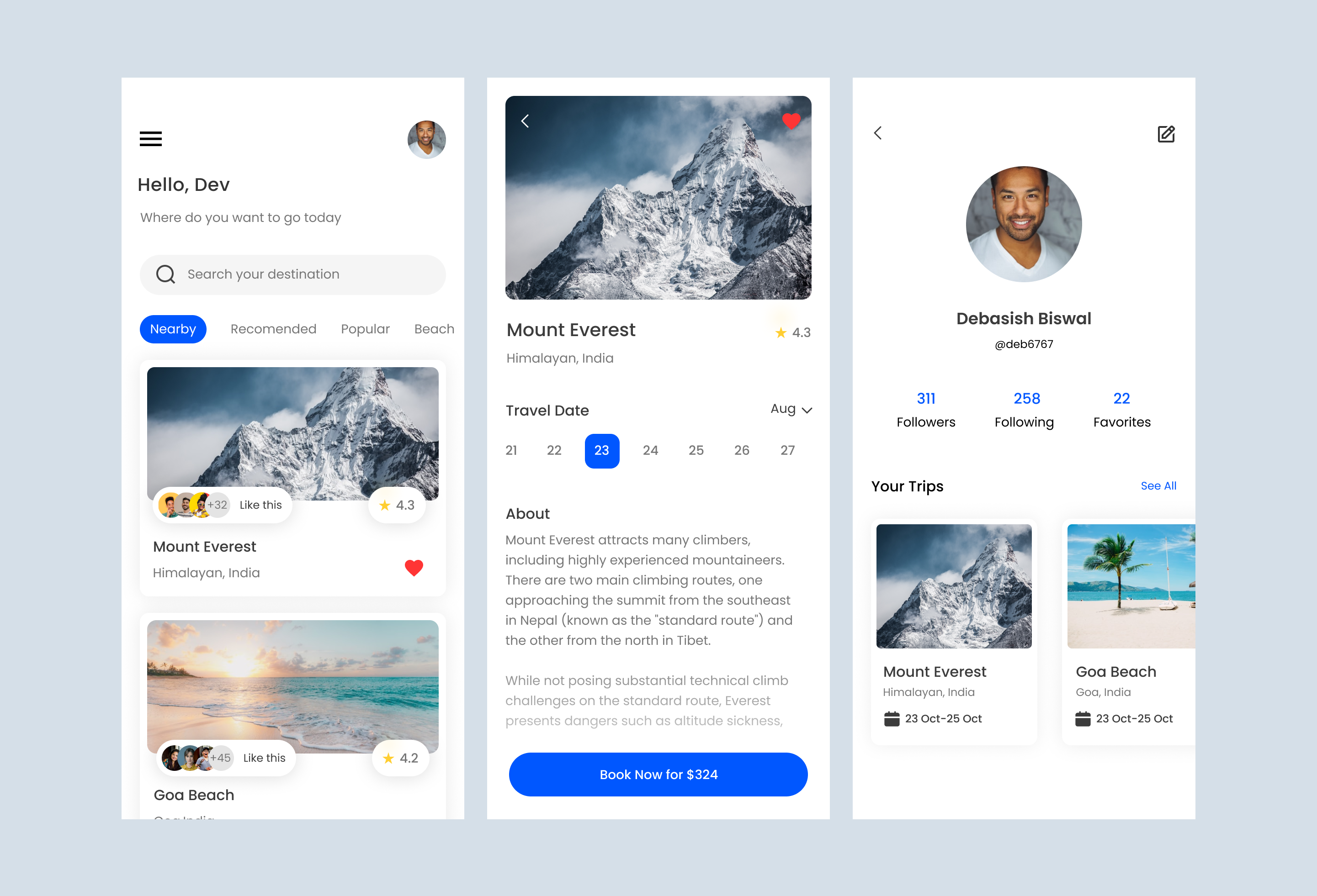 Travel App animation branding graphic design logo motion graphics travel travel app travel website ui