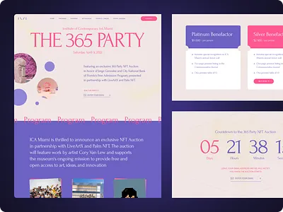 NFT Website Design animation crypto design graphicdesign graphics nft websitedesign