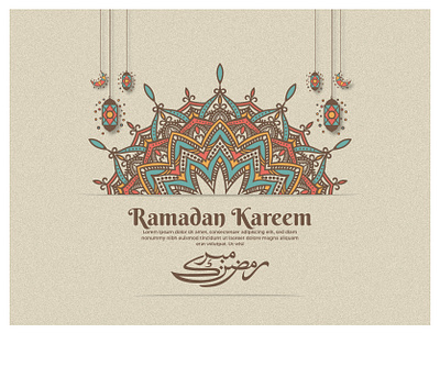 ramadan background background classic colorfull creative design eid mubarak illustration mandala ramadan vector