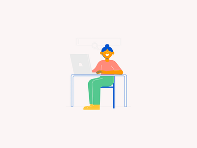 Quantum Talent Illustration branding design graphic design illustration illustrator ilustración logo lovely ui vector