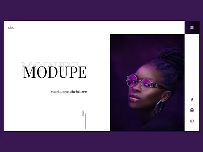 Personal Brand Website Landing Page blog branding design landing page landingpage personal blog ui web