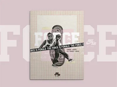 Nike x Onygo – The force is female! branding graphic design nike nike emea online marketing onygo print print design