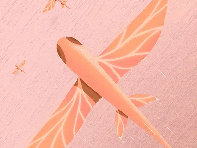 36 Days of Type X 36 days of type 36daysoftype 36daysoftype09 36dot alphabet animal fish flying flying fish illustration marine nature ocean sea surf truegrittexturesupply water waves wings x