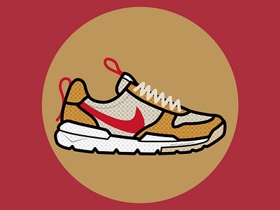 Nike Craft Mars Yard 2.0 Tom Sachs classicsneakers design fatlines graphic design illustration kicks nike nikemars sneakerart sneakerhead sneakers tomsachs