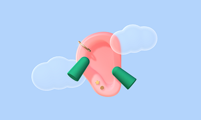 Lulls ☁️✨ 3d design illustration