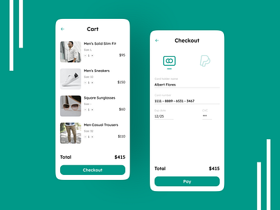 Checkout 3d animation app application design designer figma graphic design illustration logo motion graphics ui uiux