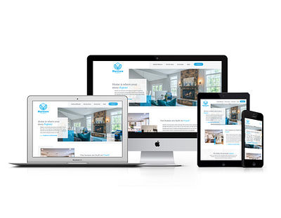 Hartizen Homes branding logo responsive responsive website ui web design website