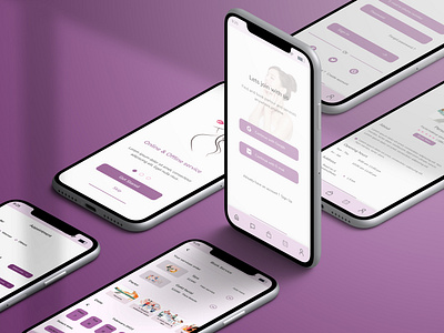 Parlor APP app design app ui ux beauty app branding design graphic design mobile app ui parlor app design parlor mobile app prototype service app skin care app social media ad ui ui parlor app ui ux design user experience user interface ux web design