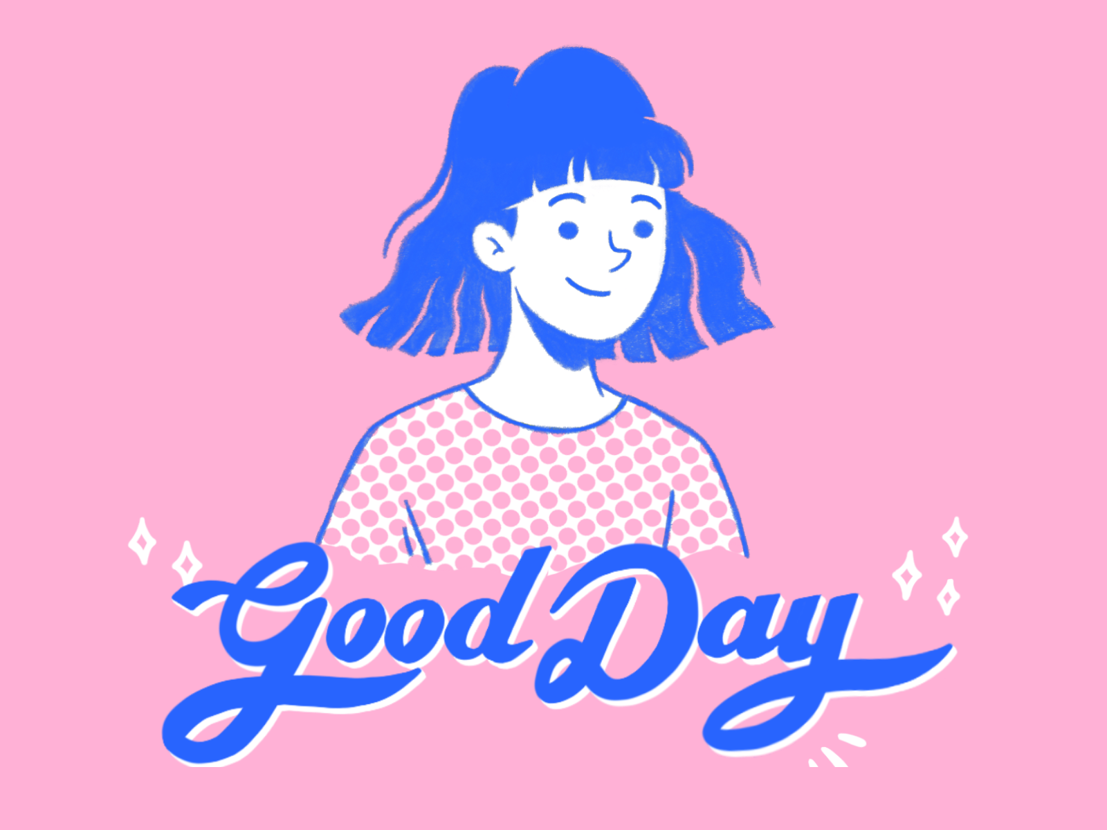 Good Day lettering by Anwar Bolat on Dribbble