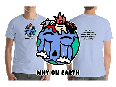 Earth Yay? graphic design