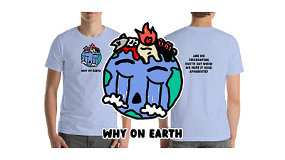 Earth Yay? graphic design