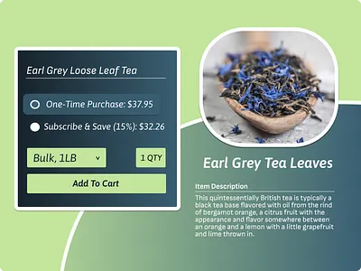 Daily UI 12 E-Commerce Item design typography ui ux