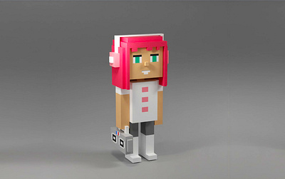 3D NFT Collection: Voxel Art Characters voxel artist