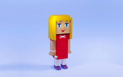 3D NFT Collection: Voxel Art Characters voxel artist