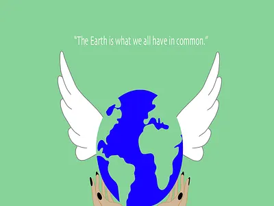 Earth Day adobe art day design dribble earth graphic design illustration illustrator up vector warm weekly