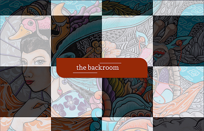 The Backroom Prototype app graphic design ui ux