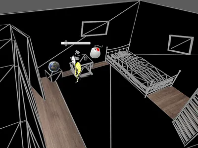 LIIV (Bedroom) arttech game gamedesigner ggj2019 globalgamejam immersive indie