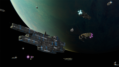 The Journey Blue art design digital graphic design illustration space