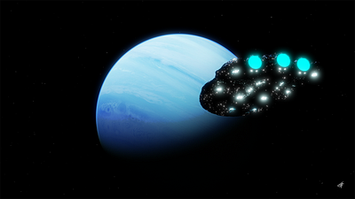 Frontier art design digital graphic design illustration space