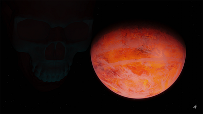 Looming Fate art design digital graphic design illustration space