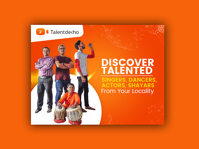 Talent Dekho Banner Design | Social Media Design awesome banner banner bazaar bannerbazaar classy creative banner design facebook google ad banner illustration instagram latest logo minimal modern post social media ads social media banner talent trending