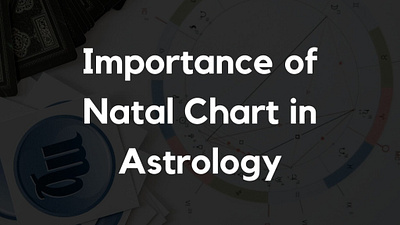 Importance of Natal Chart in Astrology astrologer astrologer in delhi