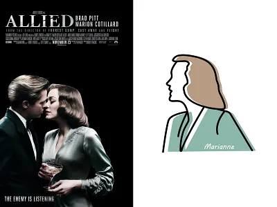 The "her" sign, Marianne~ graphics logo she 插图 设计