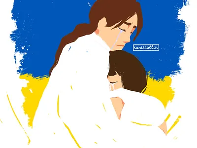 You Are So Brave 2d art artist character design characters concept art design drawing graphic design illustration poster art stand with ukraine support ukraine ukraine ukrainian vector