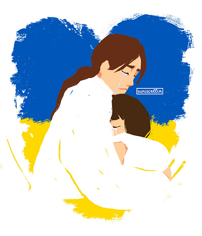 You Are So Brave 2d art artist character design characters concept art design drawing graphic design illustration poster art stand with ukraine support ukraine ukraine ukrainian vector