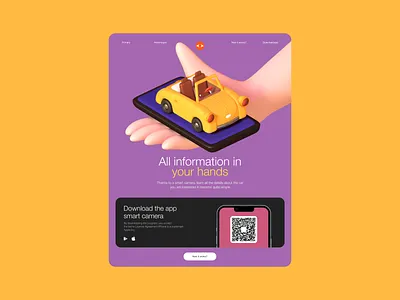 Smart Camera — Download Screen 3d branding design illustration web