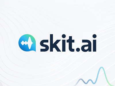 Skit.ai Branding & Logo Designing ai artificial intelligence brand colour branding design gradient illustration illustrations logo machine learning skit typography vector vector art vocal voice