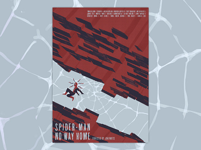 No way home design graphic design illustration no way home photoshop poster poster design spiderman typography