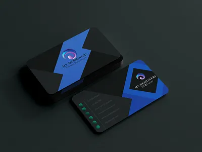 Simple and unique business card design branding fiverr unique business card