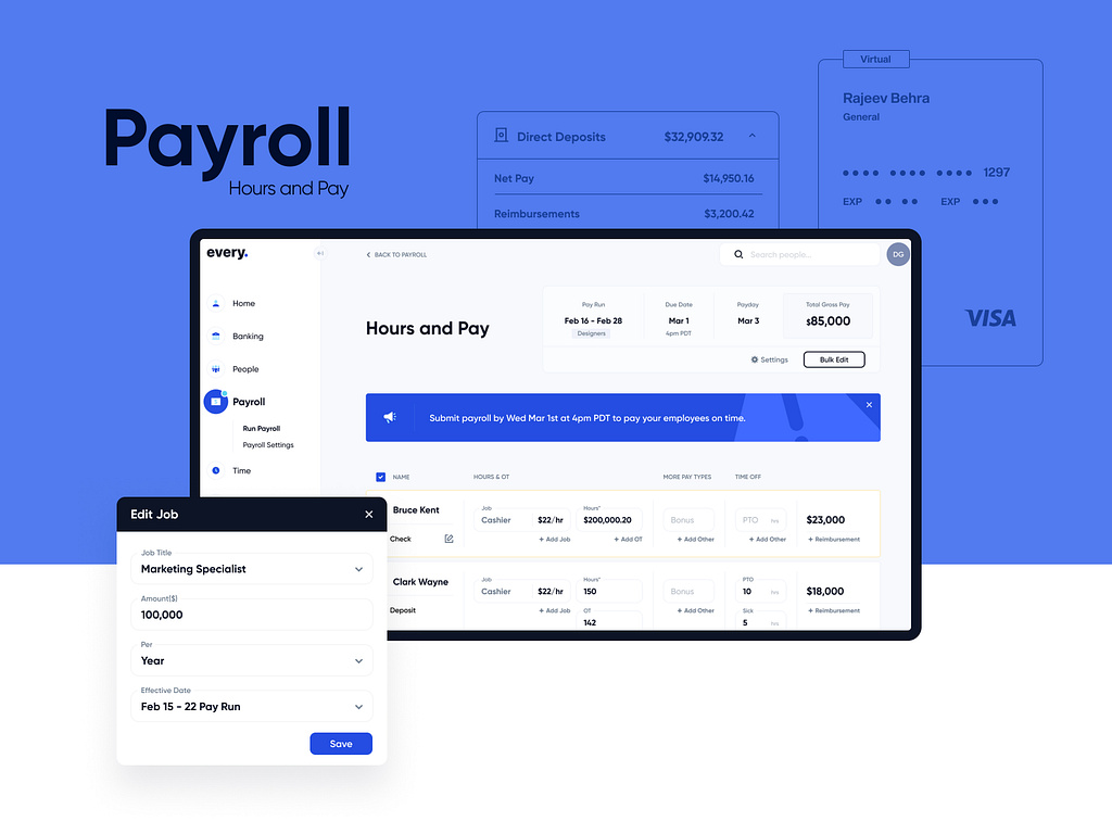 Every. — Payment Solutions By Dalibor Hajdinjak For Kreativa On Dribbble