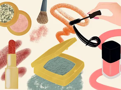 Free Beauty Brushes for Procreate beauty brushes design glam graphic design ink ipad lettering liner mascara painting polish procreate procreate app procreate art procreate brush shaders shadows smudge texture