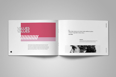 Free Granbell - Landscape Brochure a4 brochure brochure design catalog catalogue clean elegant graphic design indd indesign landscape layout magazine magazine design modern multipurpose portfolio print product template