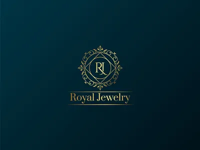 RJ Monogram Logo - Jewelry Brand branding business creative logo custom logo design graphic design illustration logo monogram logo premium logo rj
