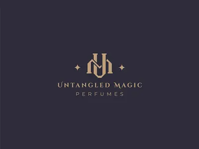 UM Monogram Logo - Perfumes Brand brand branding business custom logo design graphic design illustration logo monogram logo perfume um
